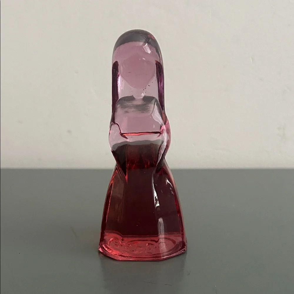 Pink Glass Accent Figurine - Home Accents